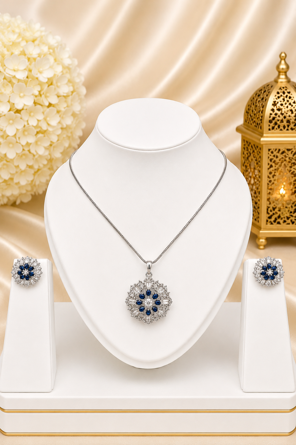 Premium Blue Round AD Set