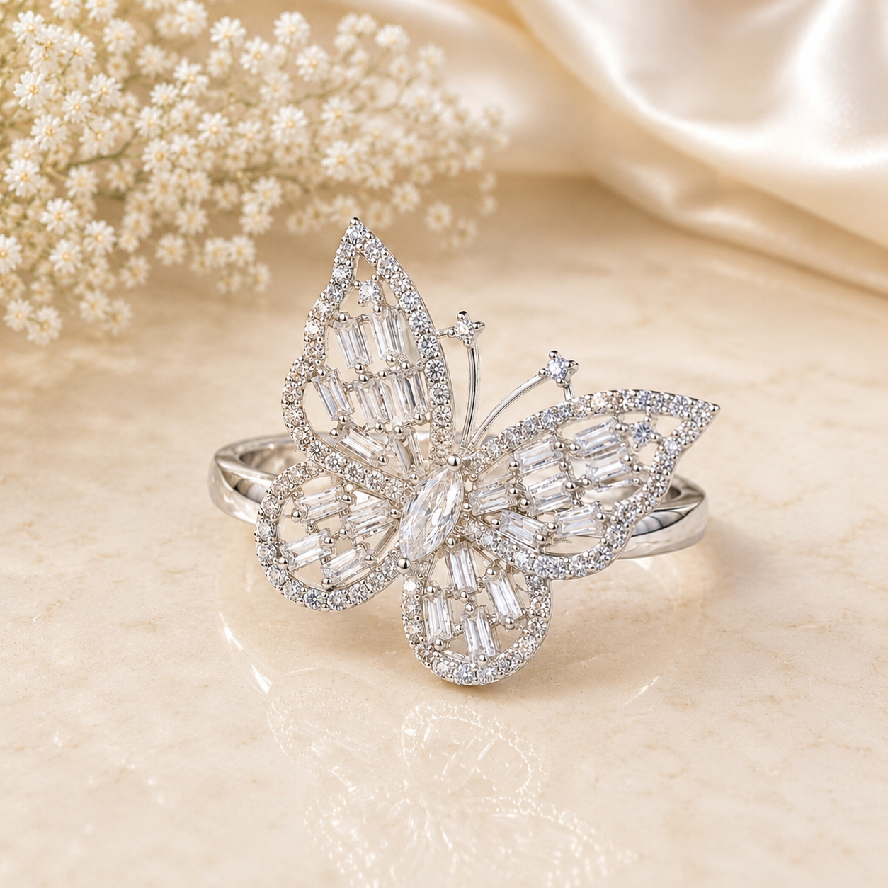 Butterfly Style Ring