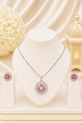 Premium Round Hot Pink AD Set
