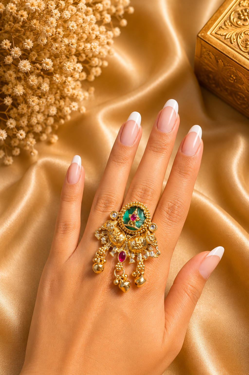 Arched Kashmiri Ring